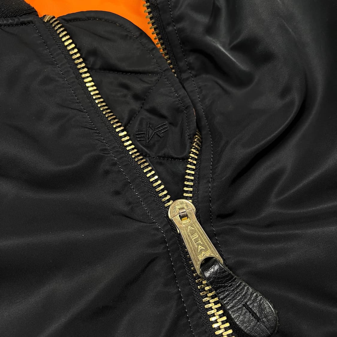 알파인더스트리 MA-1 블랙 자켓 상품이미지3