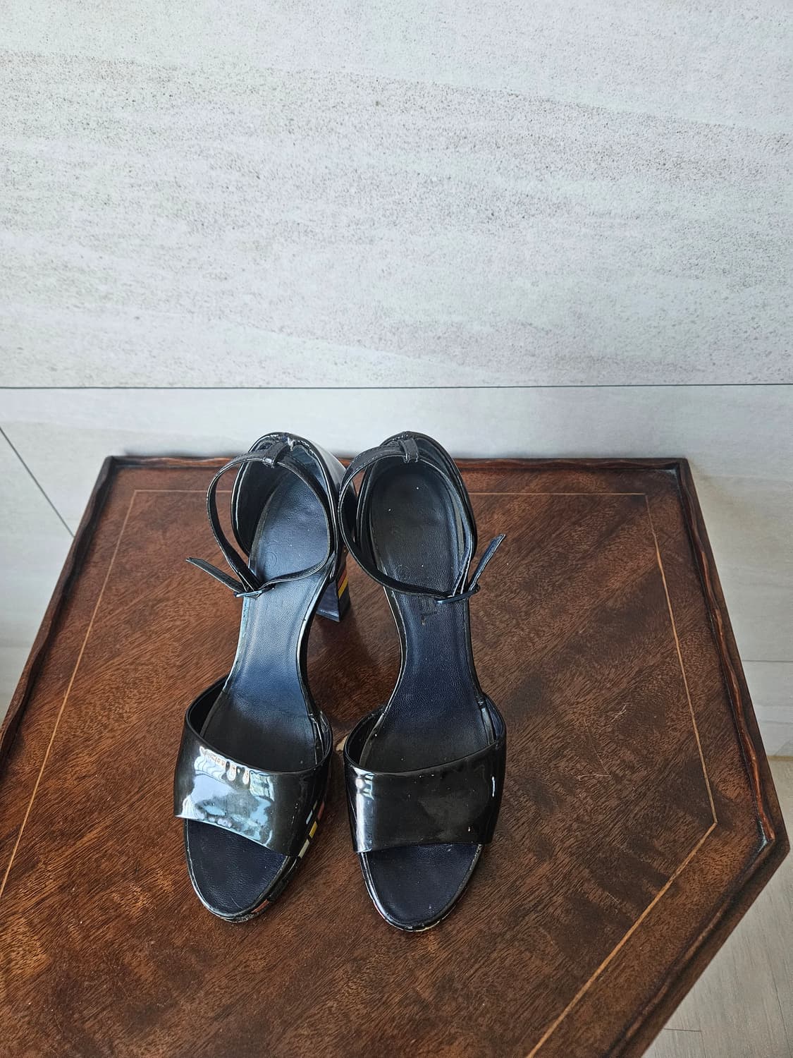 (졍품) 샤넬 스트랩 힐  상품이미지8