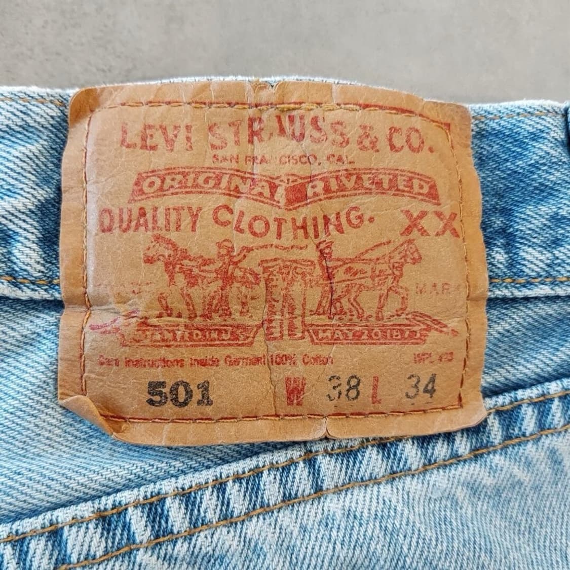 Levi's 501 빈티지 리바이스 501 W38 L34 상품이미지9