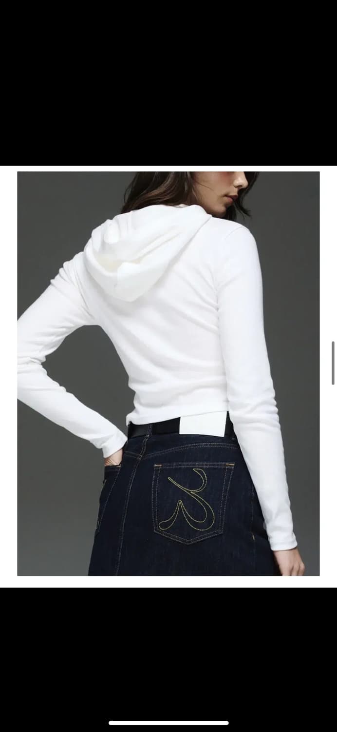 글로니 G COMFORT HOODIE (WHITE) 상품이미지2