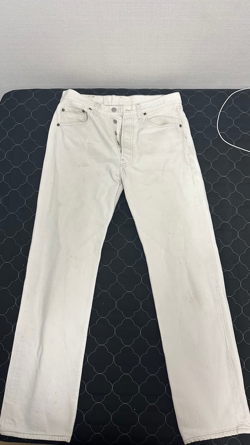 90s 리바이스 501 화이트 usa 상품이미지1