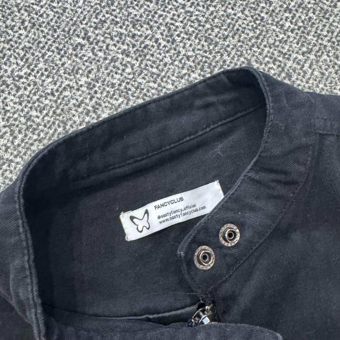 네스티팬시클럽 바이커 크롭 자켓 상품이미지4