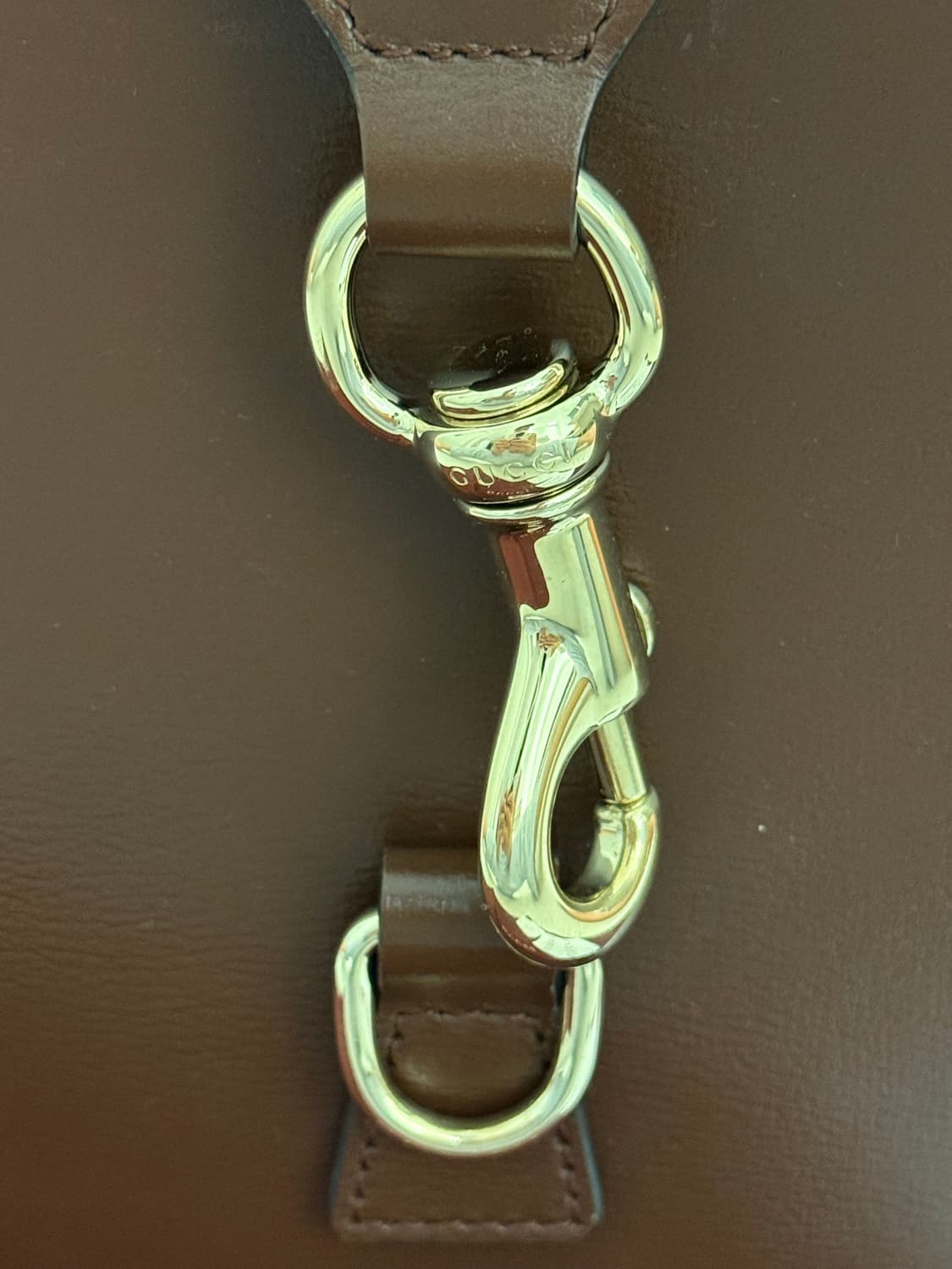 구찌 미니 버킷 숄더백 로쏘 앙코라 레더 상품이미지2