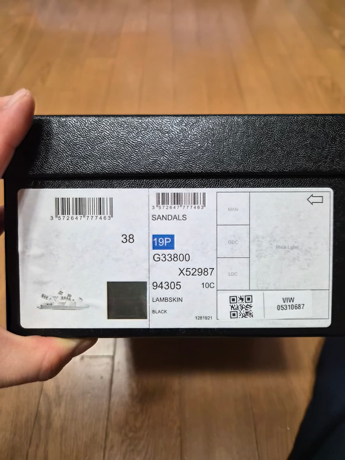 (정품) 샤넬 24SS 벨크로 샌들 38 (명품 여자 신발 슬리퍼 뮬 스 상품이미지8