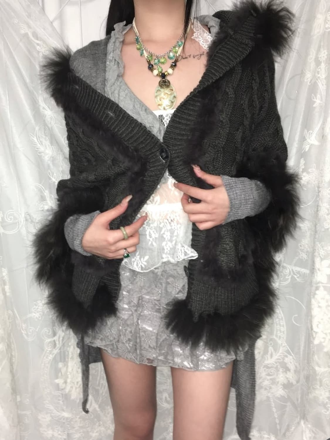 페어리 프릴 가디건셋트 상품이미지3