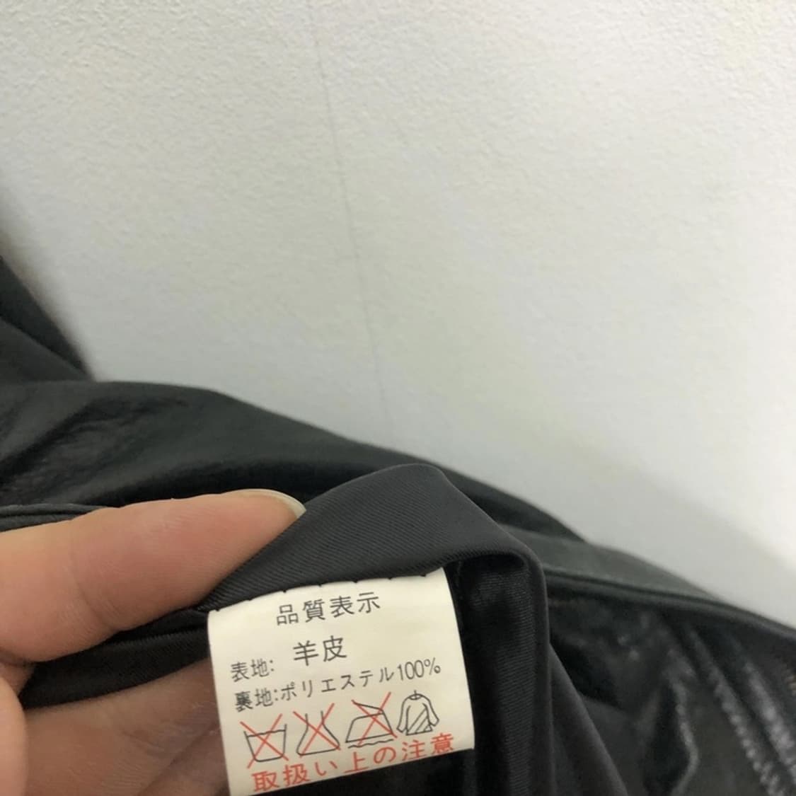 돌체앤가바나 정품 양가죽 레더자켓 레이싱자켓 상품이미지10