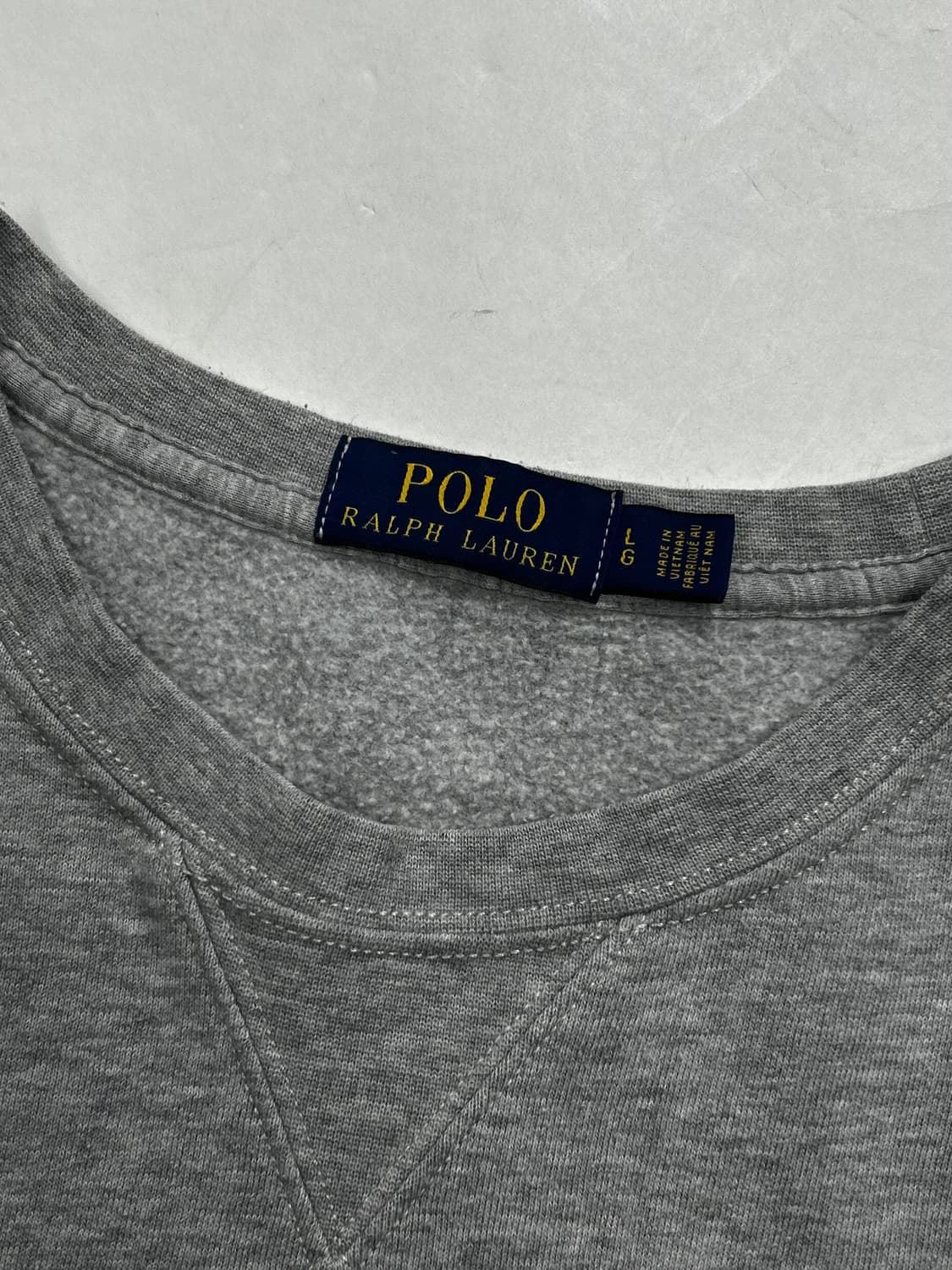 폴로 랄프로렌 블랙포니 그레이 맨투맨 L 상품이미지5