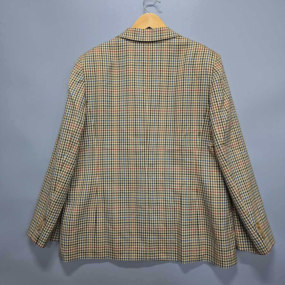 닥스(DAKS) 빈티지 체크 블레이저 자켓 상품이미지2