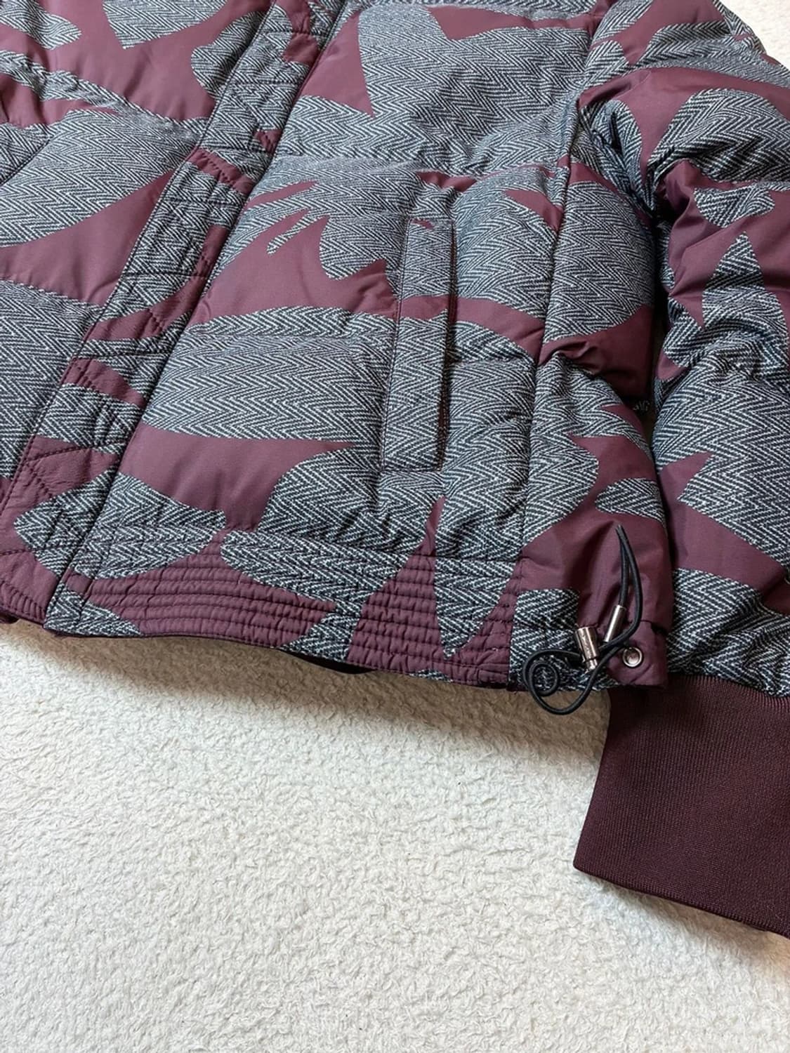 우영미 하이넥 리버시블 구스다운 봄버 자켓 PN6815 상품이미지7