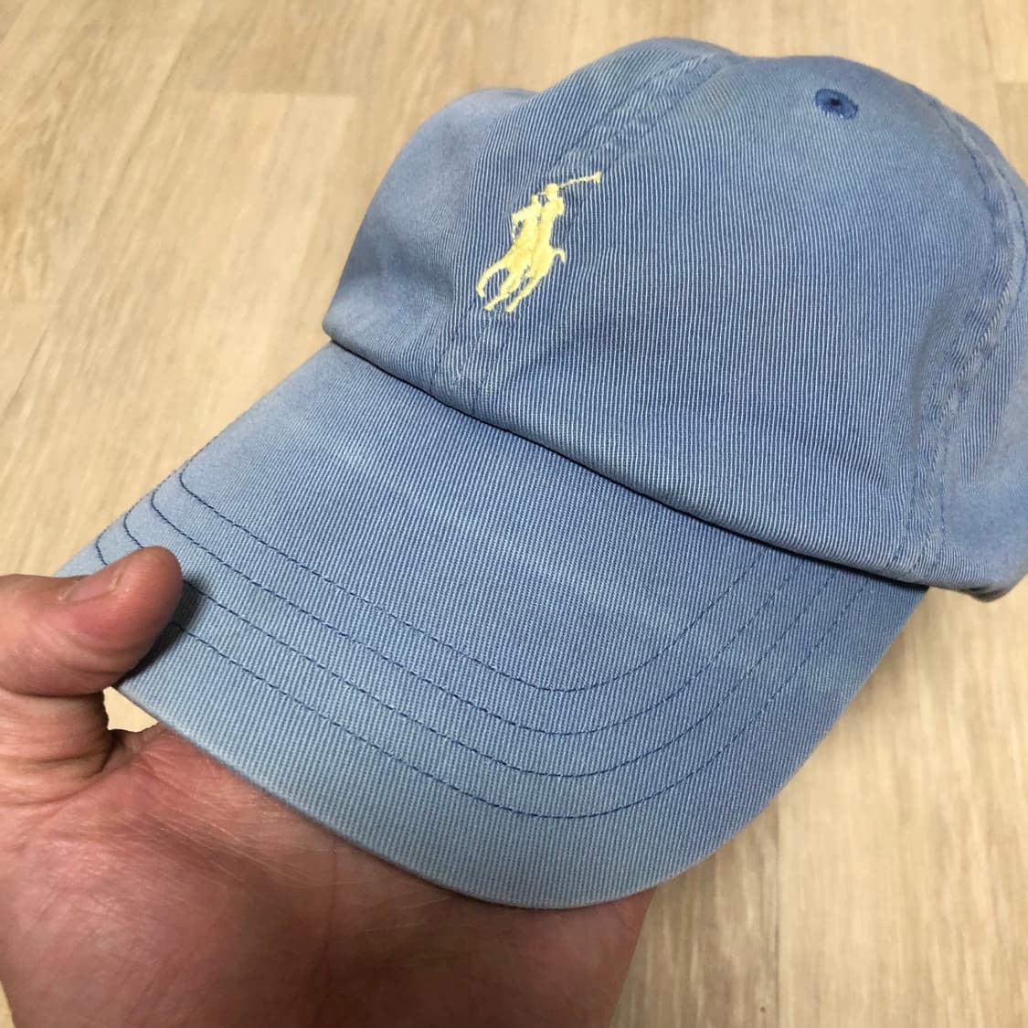 (OS) 폴로 랄프로렌 POLO 페이딩 워시드 블루 볼캡 모자 상품이미지10