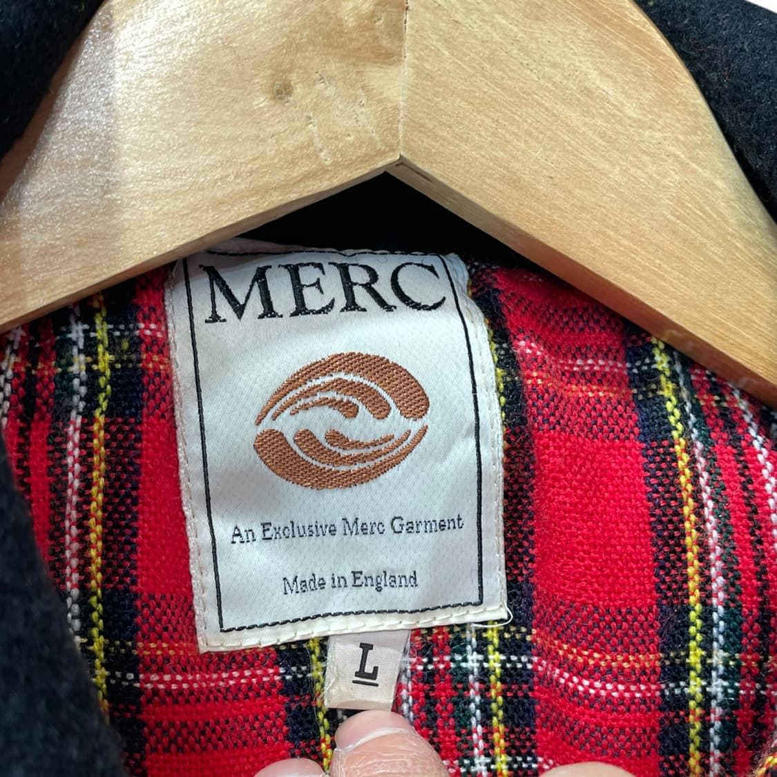 Merc 빈티지 멜튼 울 동키 자켓 made in England 상품이미지6