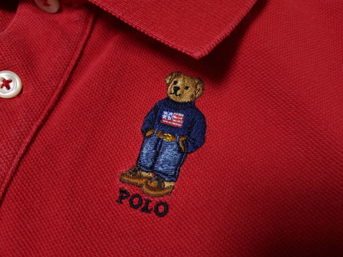 [무료배송][130]폴로 키즈 베어 피케 반팔티 카라티 상품이미지4