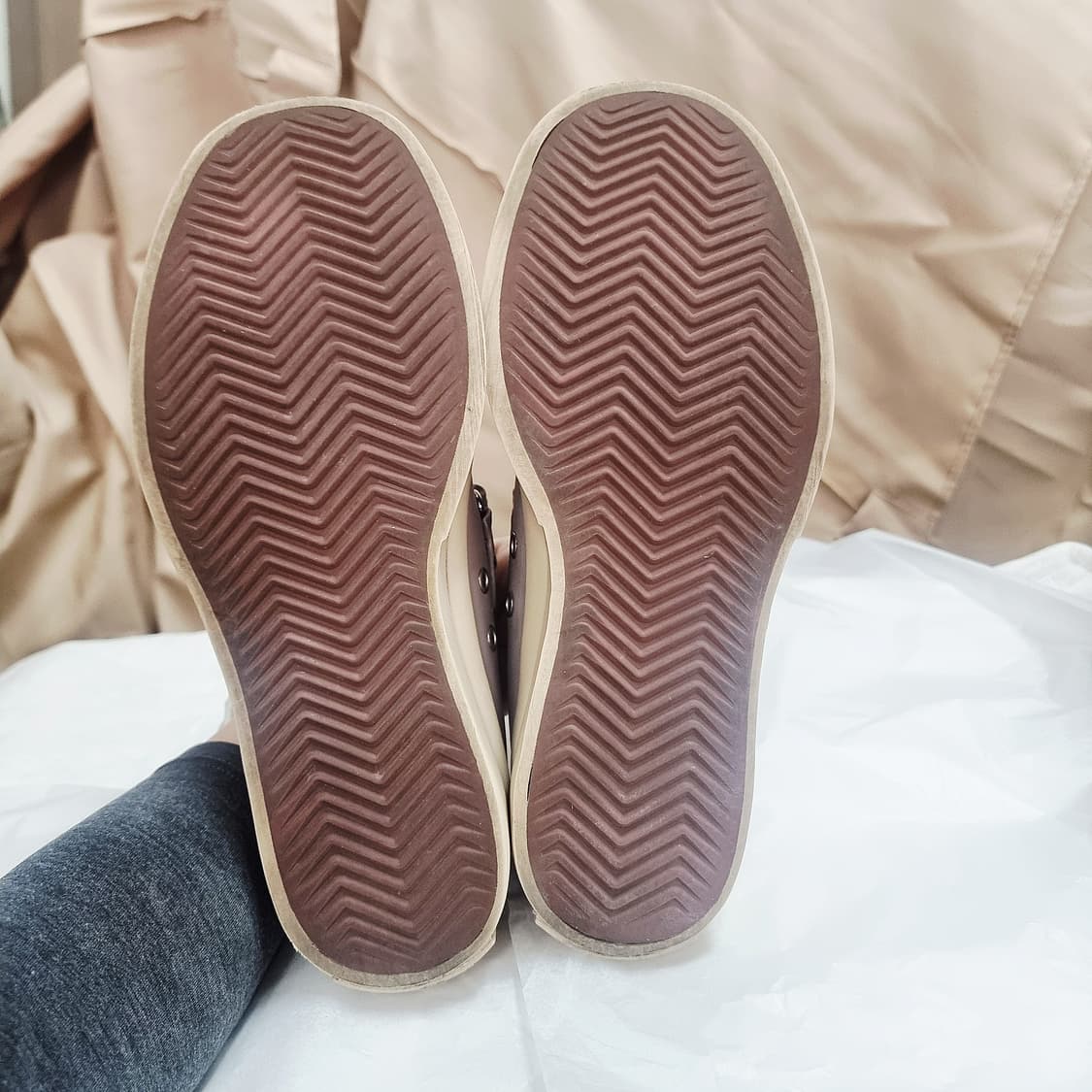 마르니 MARNI 플랫폼 스니커즈 메리제인 레더 가죽 슈즈(250/38) 상품이미지6