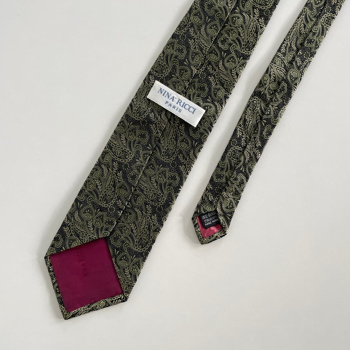 니나리치 페이즐리 넥타이 상품이미지6