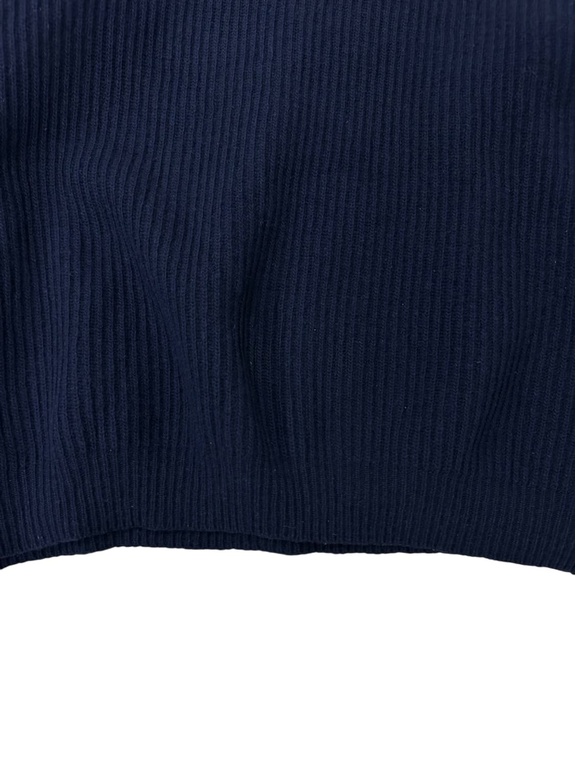 90s 리바이스 반집업 울 니트 네이비 (L) 상품이미지5