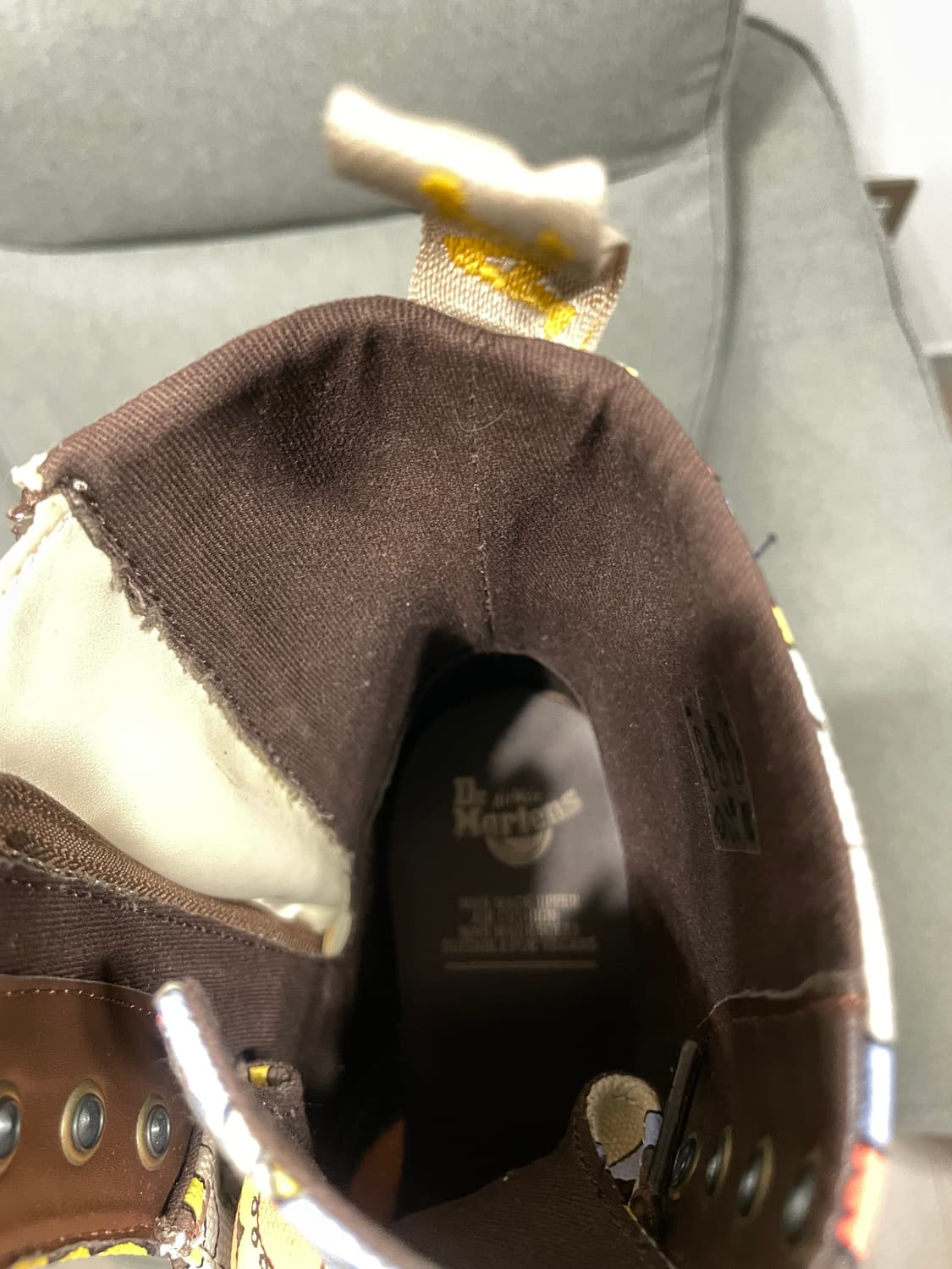 닥터마틴 제이든 패턴 사이드 집업 부츠 uk6 상품이미지6