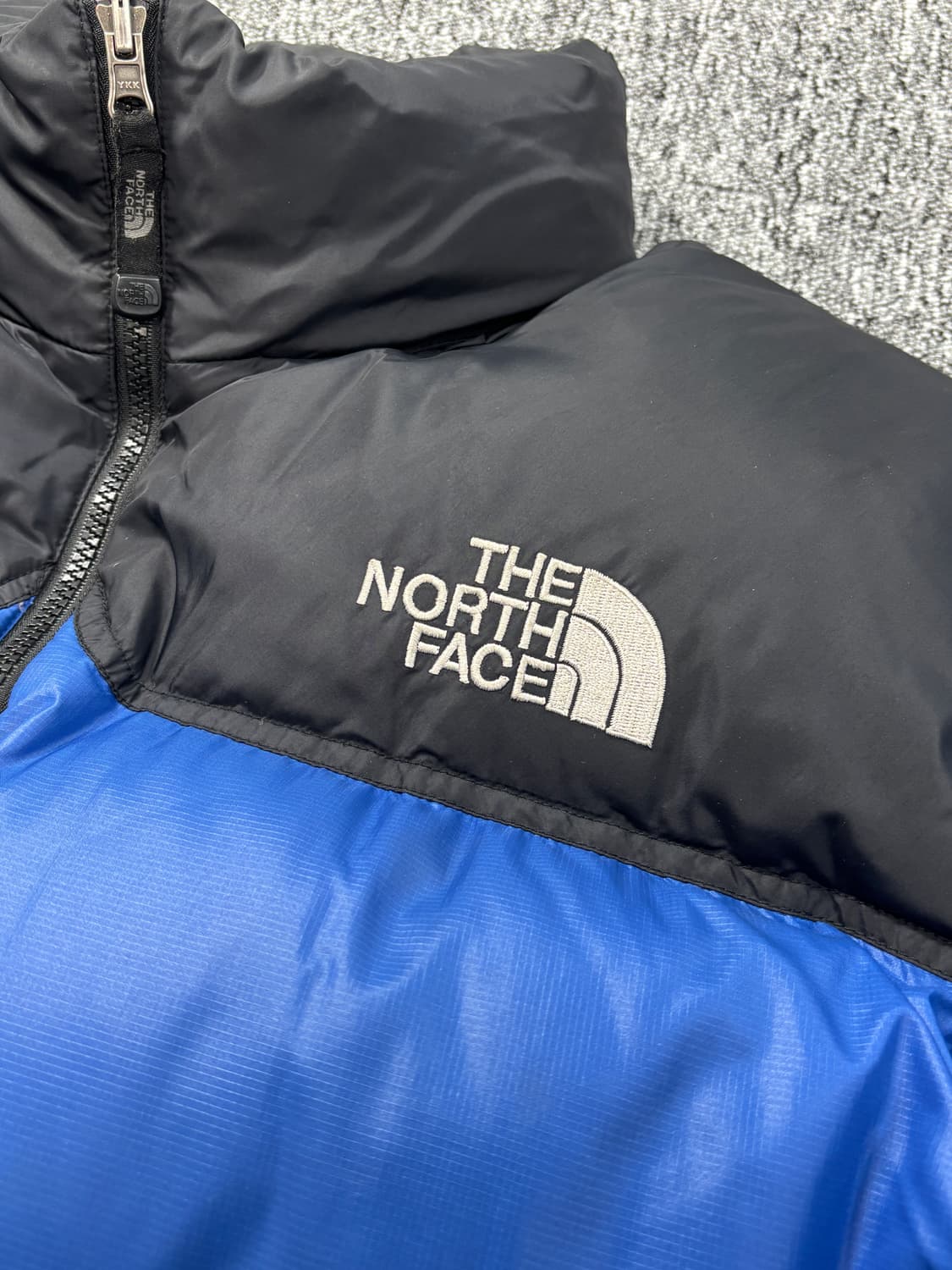 노스페이스 블루 눕시 다운 패딩 L 상품이미지3