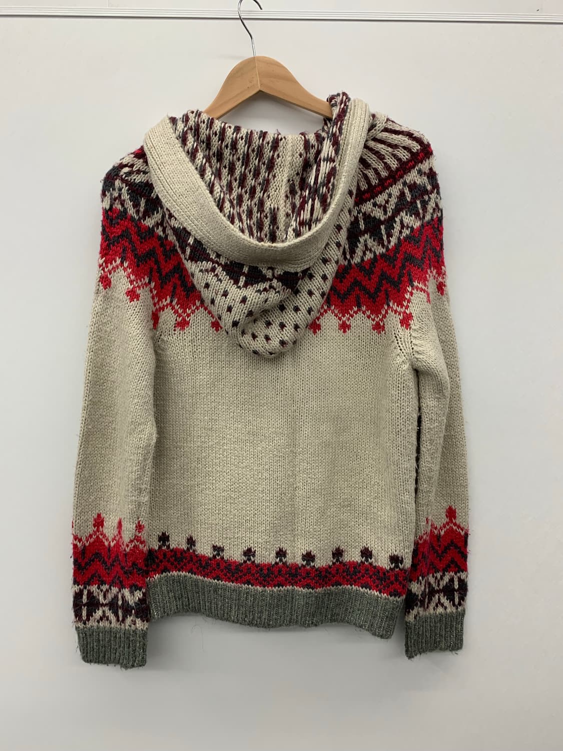 Thursday island 노르딕 떡볶이 후드 가디건 상품이미지7