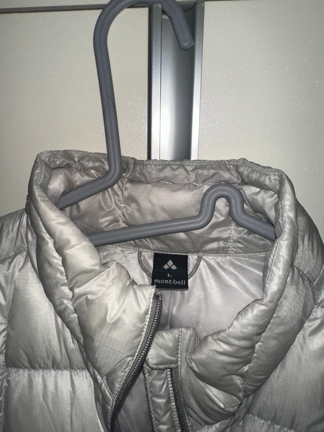 L)몽벨 슈페리어 다운 자켓 라이트 그레이 상품이미지2
