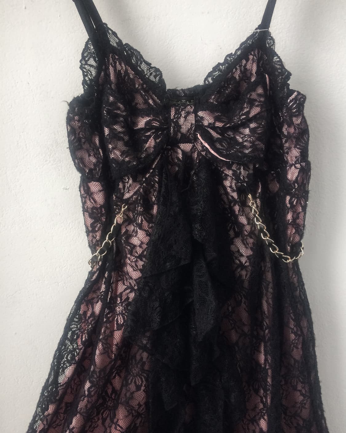 Lace ribbon sleeveless onepiece 상품이미지5