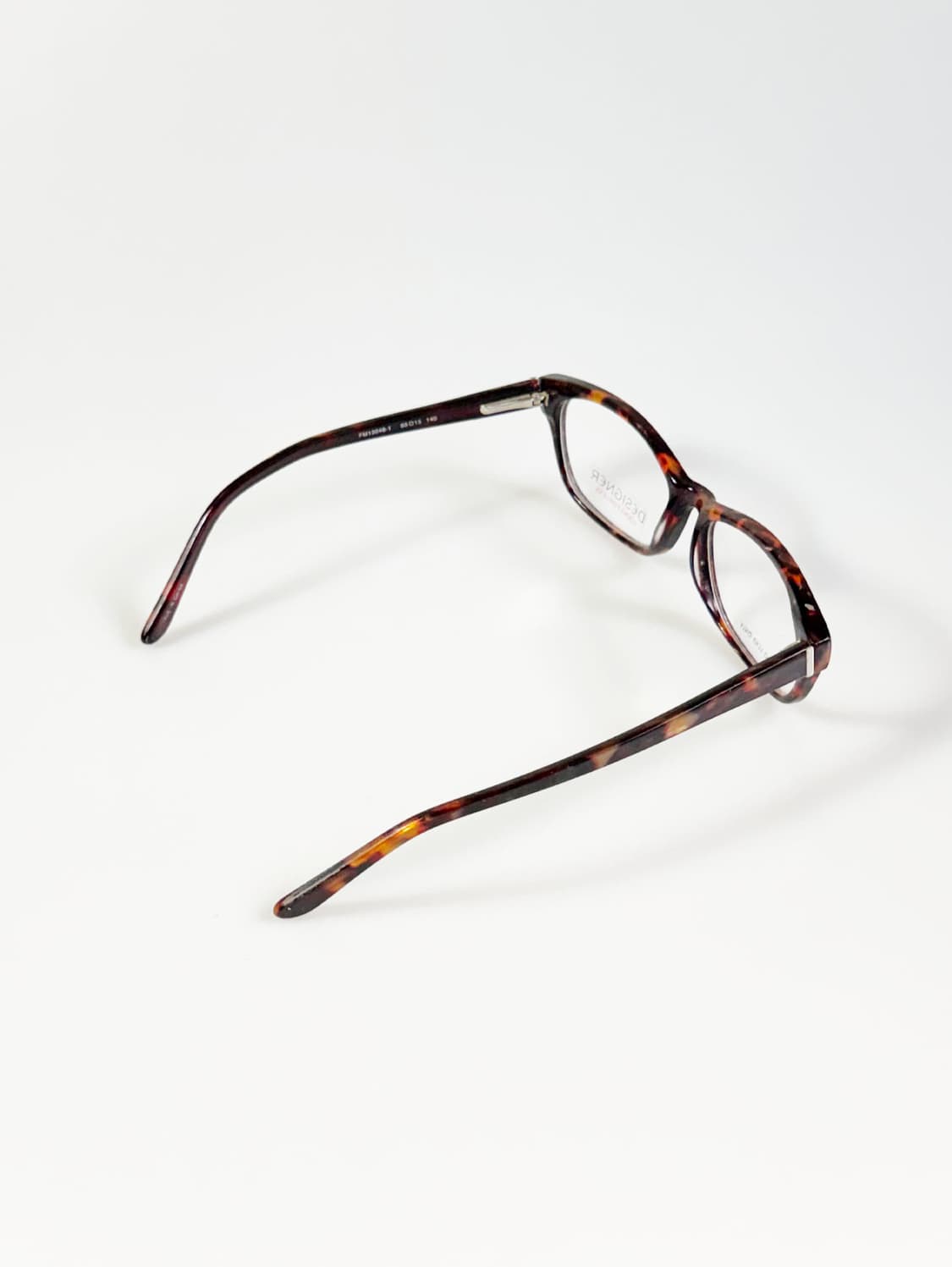 DESIGNER 토터스쉘 뿔테 스퀘어 프레임 빈티지 안경 상품이미지4