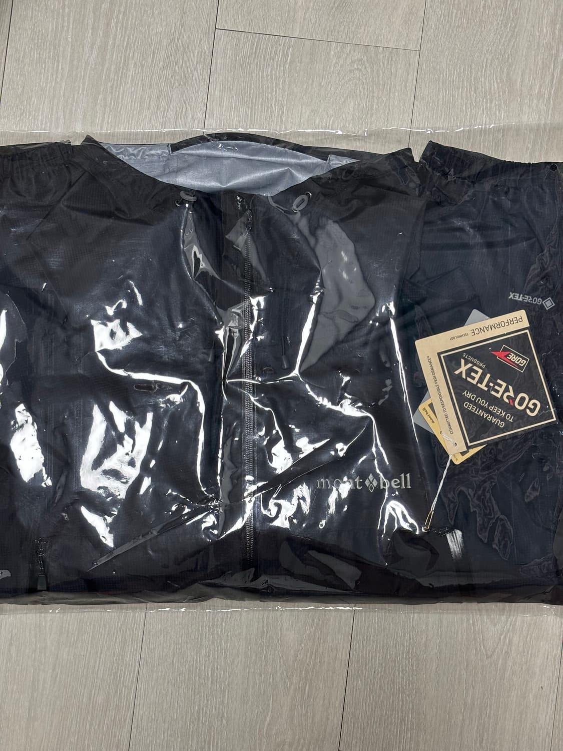 몽벨 고어텍스 레인트레커 자켓 상품이미지3