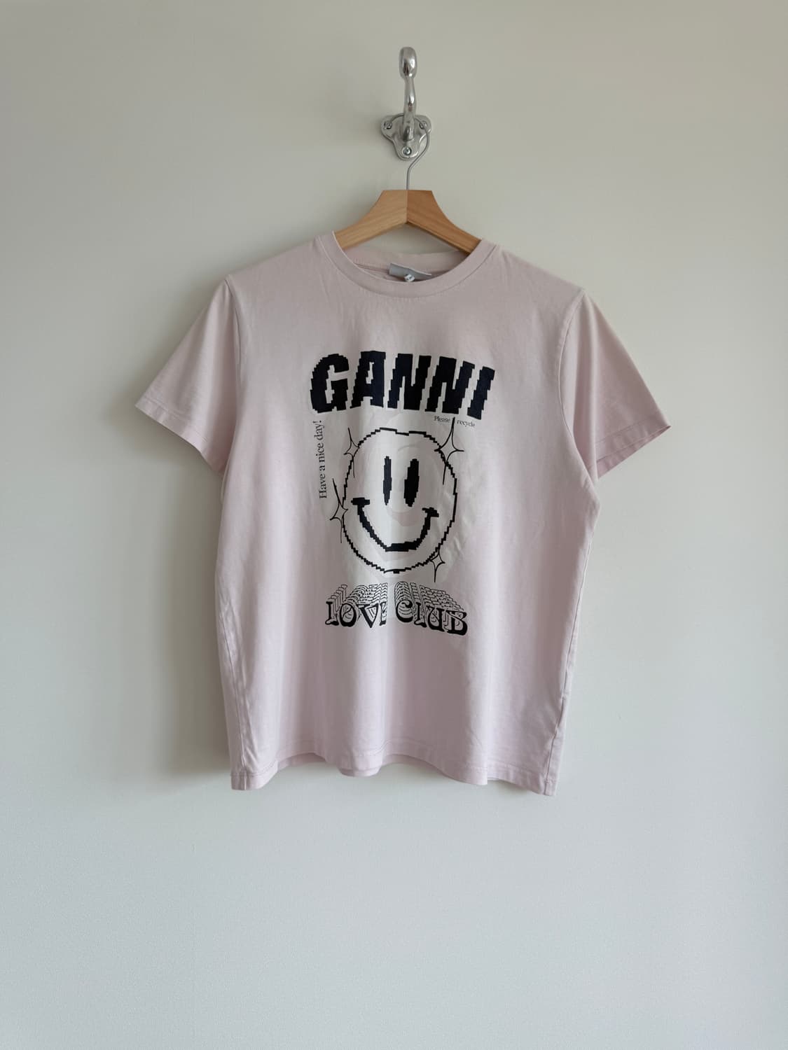 가니(GANNI) 스마일 반팔 티셔츠 상품이미지1