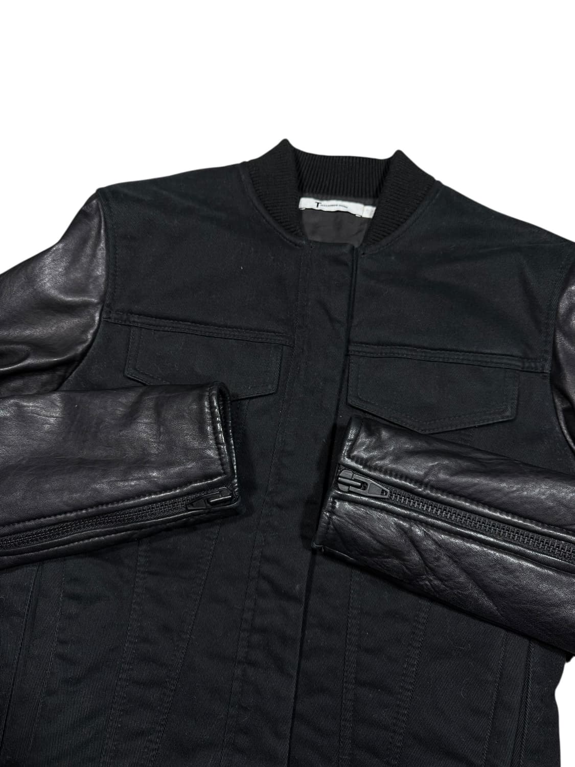 Alexander Wang 알렉산더 왕 레더 슬리브 자켓 상품이미지2