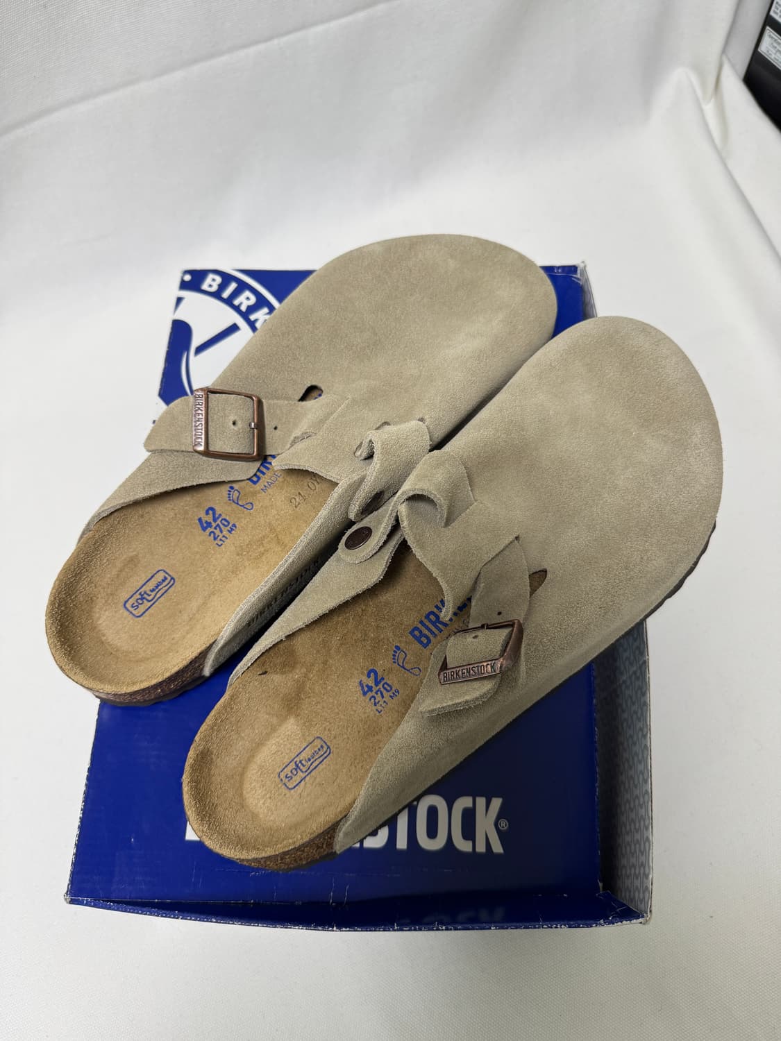 버켄스탁 보스턴 타우페 42 사이즈 레귤러핏 상품이미지2