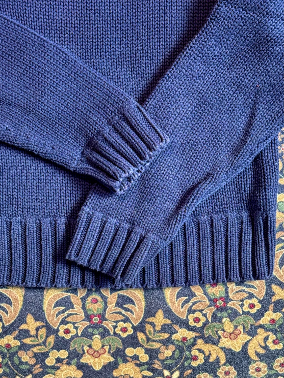 90s 폴로 스포츠 스트라이프 크루넥 코튼 니트 스웨터 상품이미지5