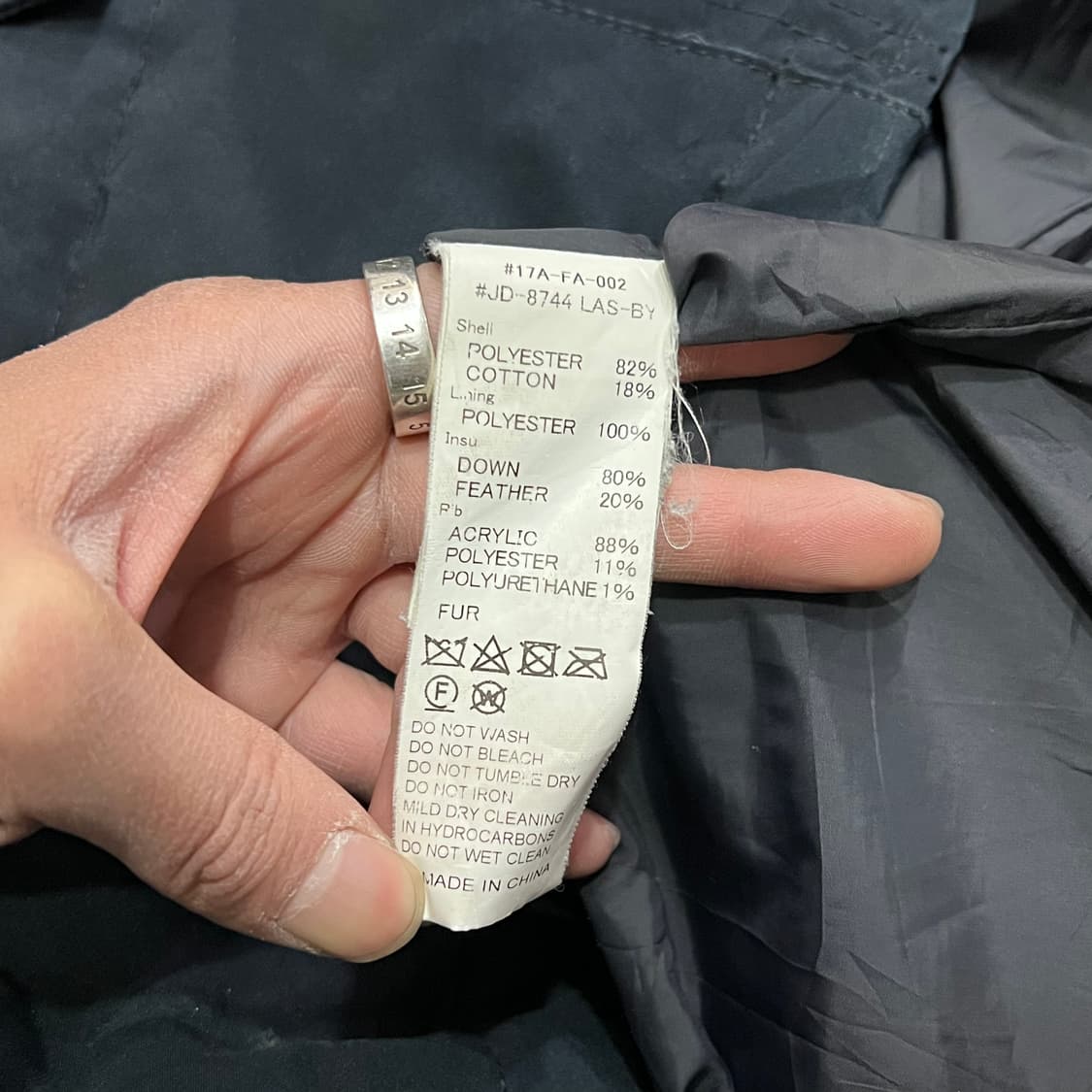  단톤 다운 롱패딩 y15239 상품이미지9