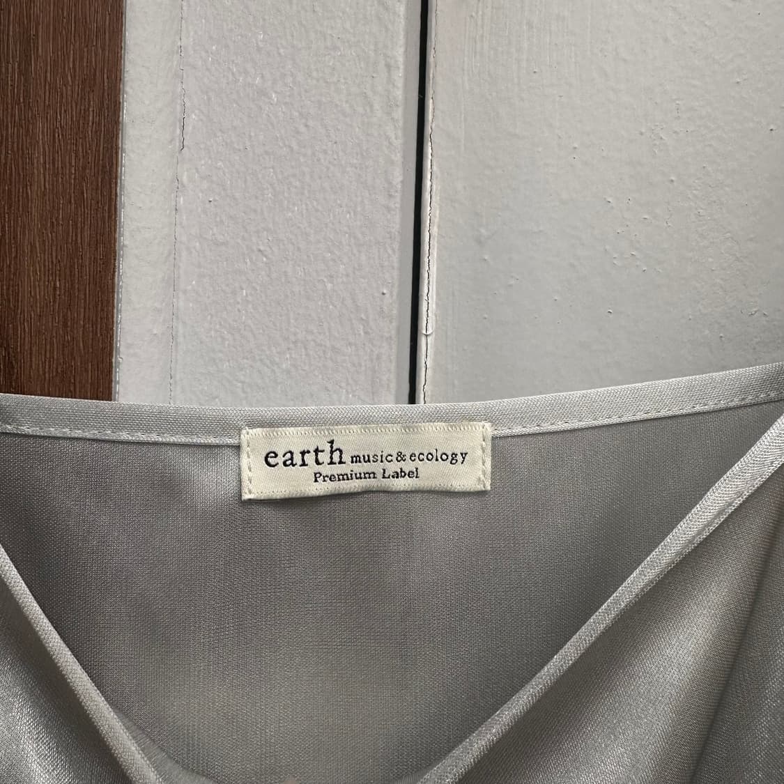 Gray Shimmer Reprint Slip Dress  상품이미지8