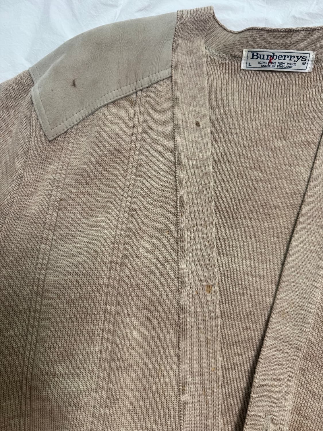 버버리 앨보우 패치 가디건 상품이미지4