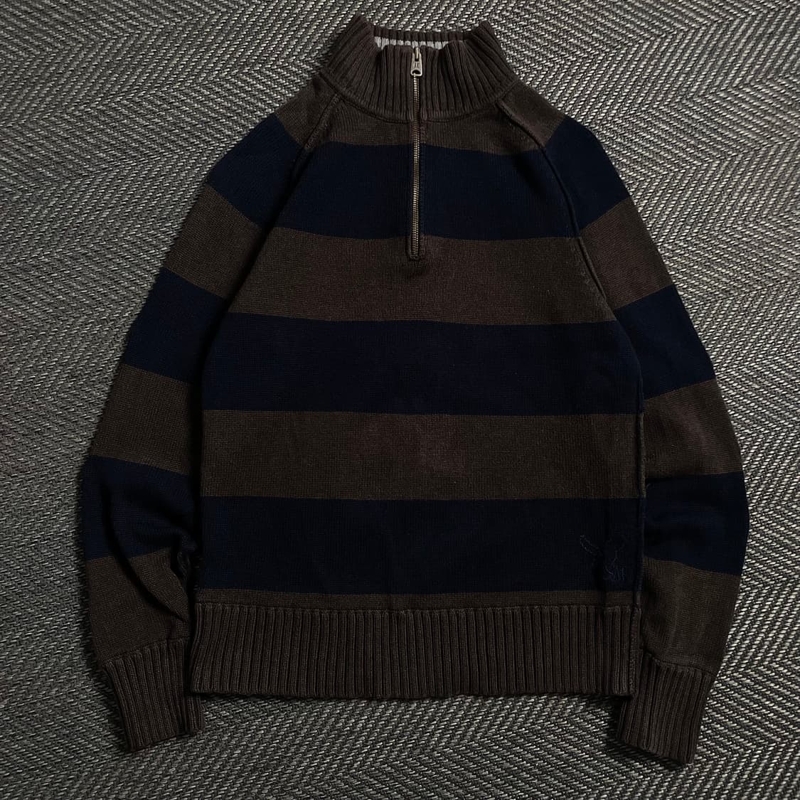 아메리칸이글 USA 올드스쿨 하프 집업 니트 스웨터y 4743 상품이미지2