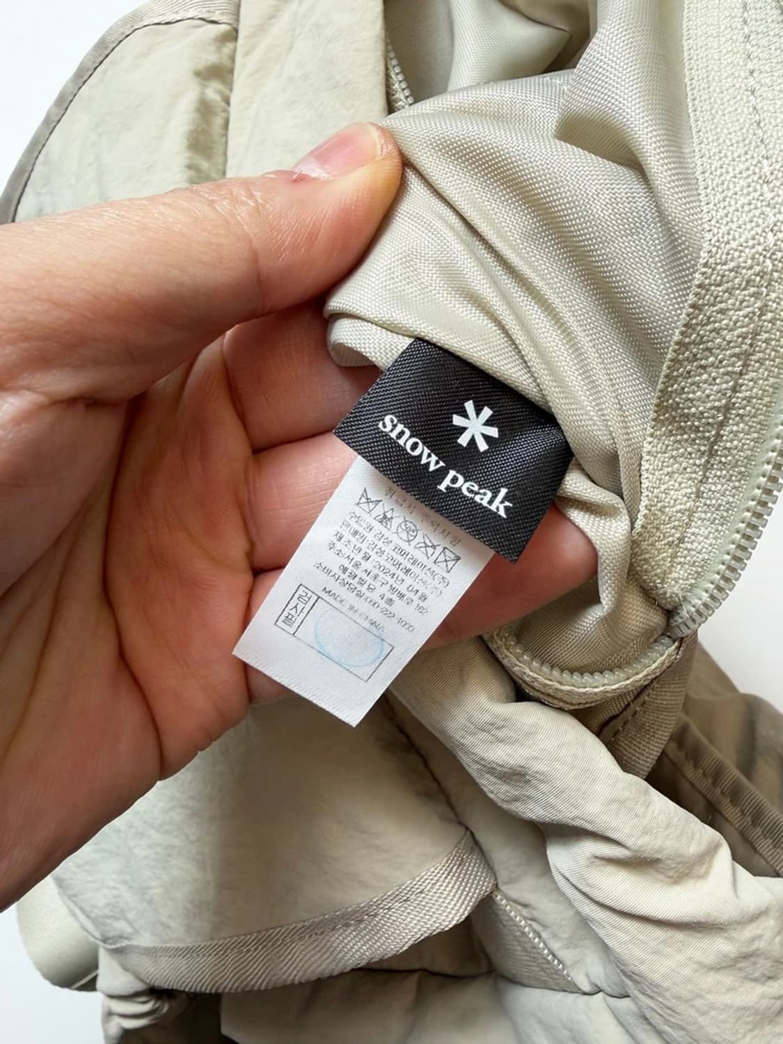 스노우PEAK 캠플 15L 백팩 백팩 Q1493 상품이미지10