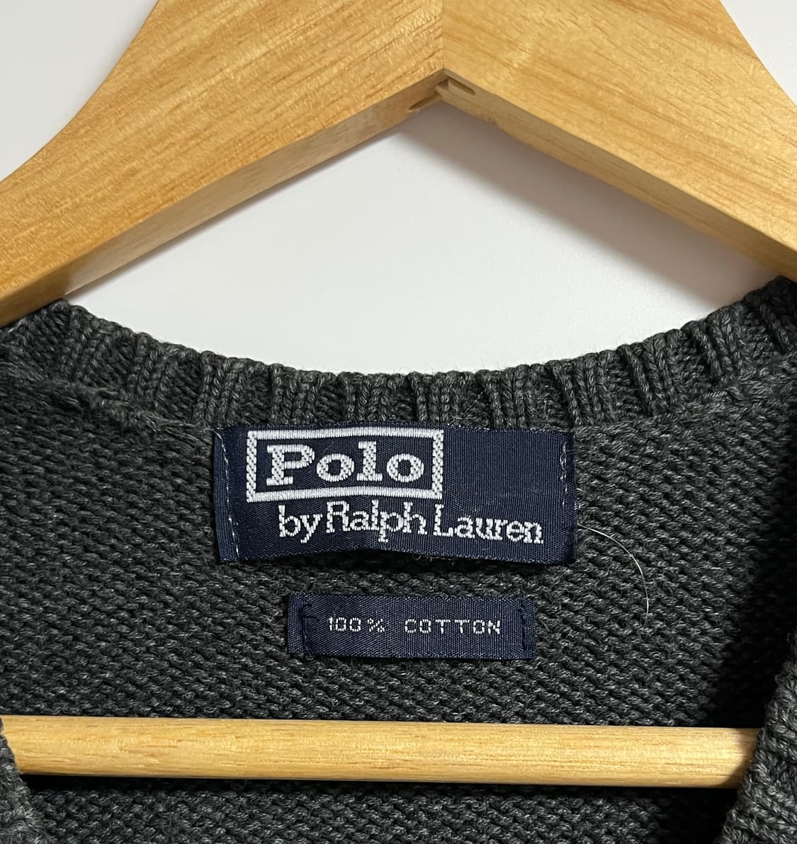 공용 폴로랄프로렌 버건디포니 니트 베스트 조끼 프리 상품이미지5