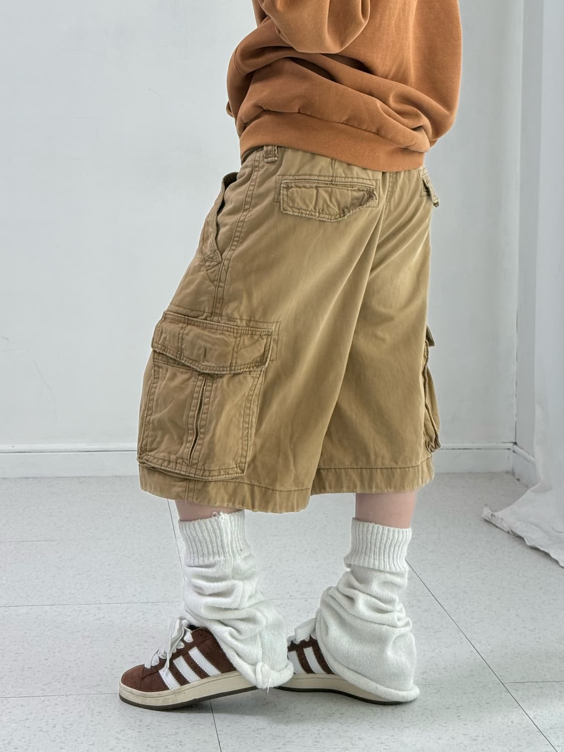 홀리스터 브라운 버뮤다 팬츠 상품이미지3