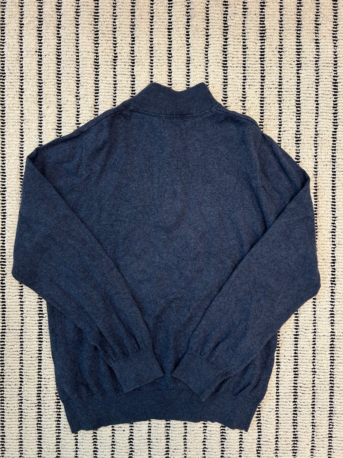 엘엘빈(LLbean) 챠콜 집업 니트 (코튼+캐시미어) 상품이미지7