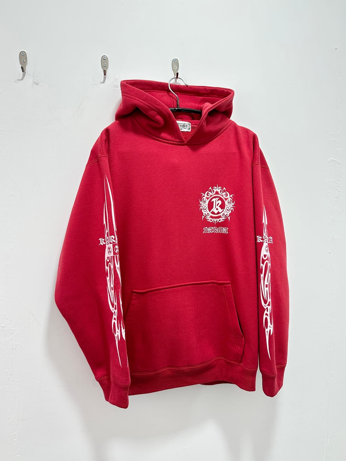 Karma gothic tribal cross hoodie 상품이미지6