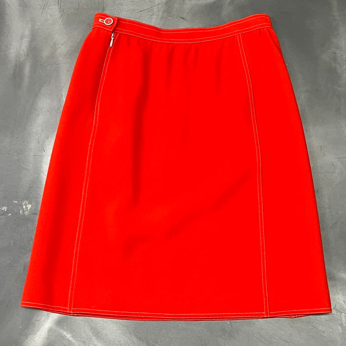  꾸레쥬 레드 울 셋업 +명품 감정서 y14937 상품이미지7