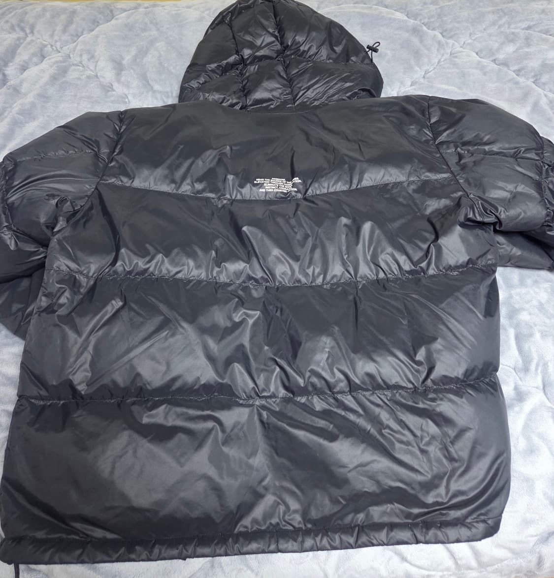 Gu x 언더커버 패딩 블랙 상품이미지4