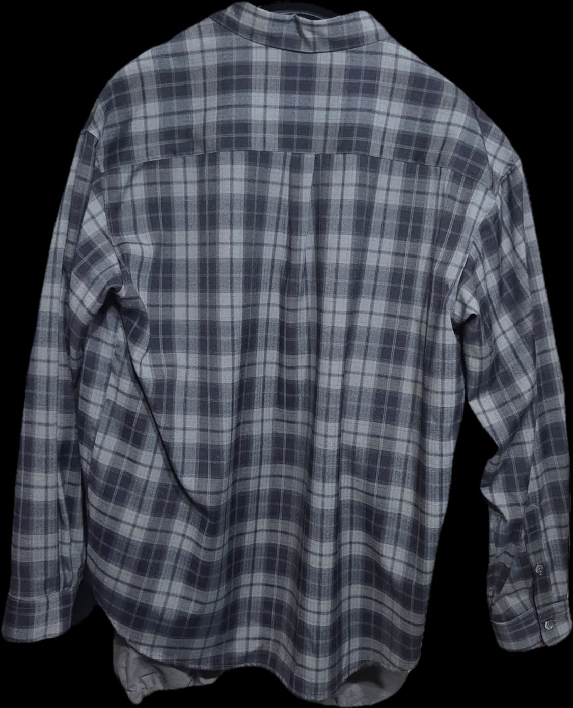 (3)아르반 올드 필름 체크 셔츠 세이지 카키 상품이미지8