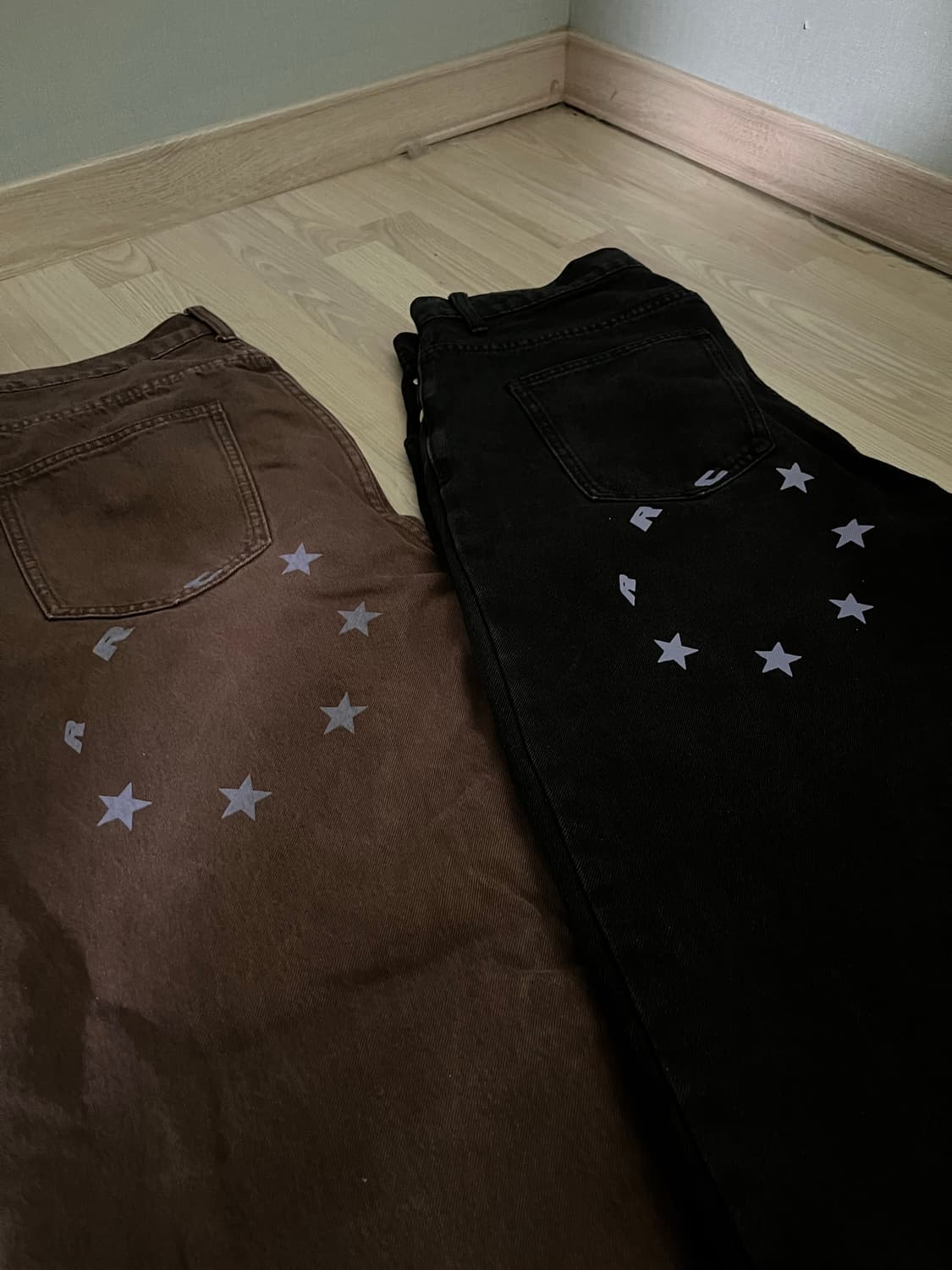 릴 래빗 데님 바지 두벌 상품이미지2