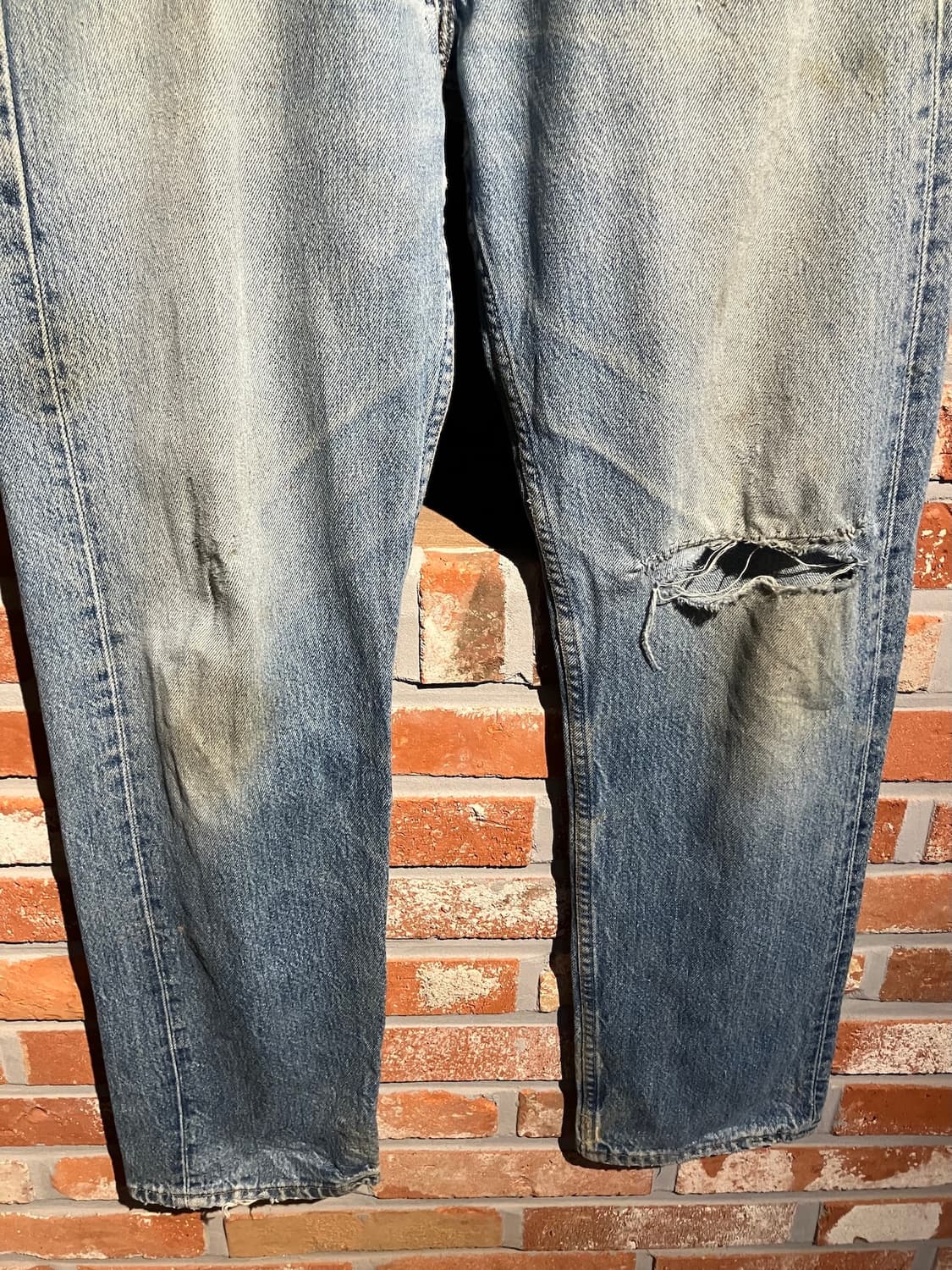 90s USA 빈티지 리바이스 501 데님 팬츠 상품이미지4