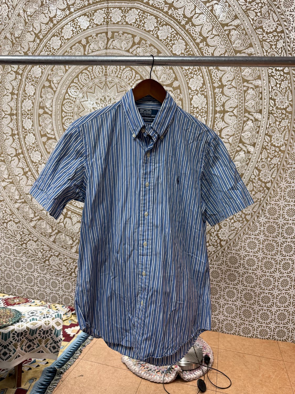 폴로 랄프로렌 스트라이프 반팔 셔츠 (Z1032) 상품이미지2