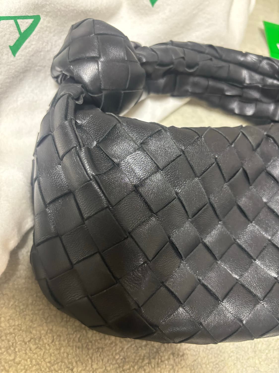 보테가베네타 조디백 미니 블랙 은장 상품이미지2