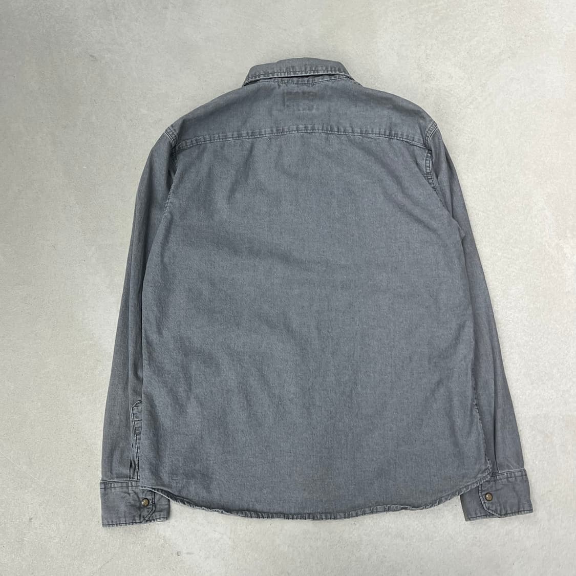 랭글러 그레이 데님셔츠 s09042 상품이미지2