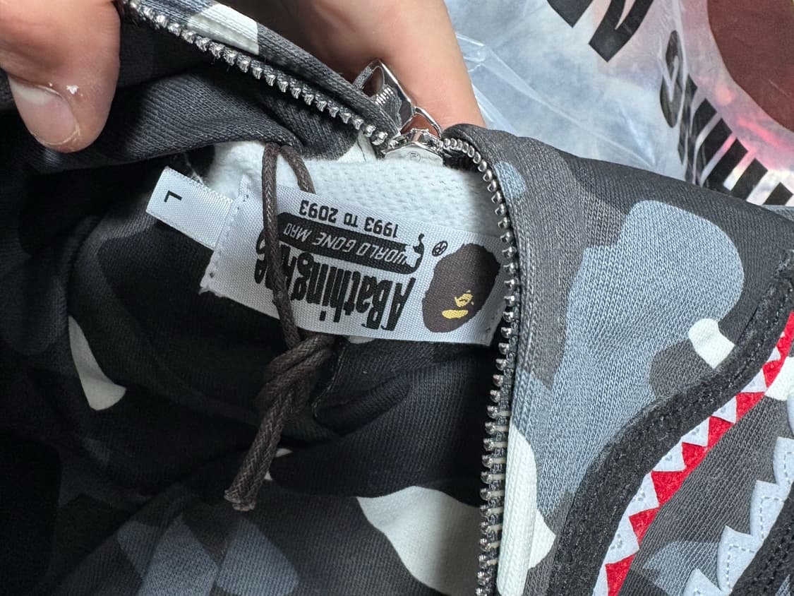 베이프 시티카모 새상품 m,L 은장 상품이미지5