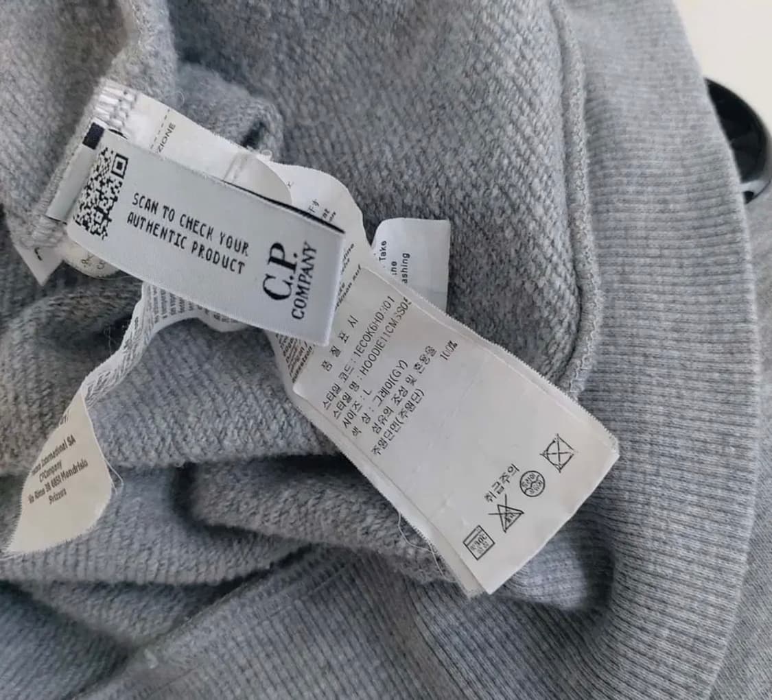 한글텍) cp컴퍼니 후드티 L 사이즈 상품이미지4