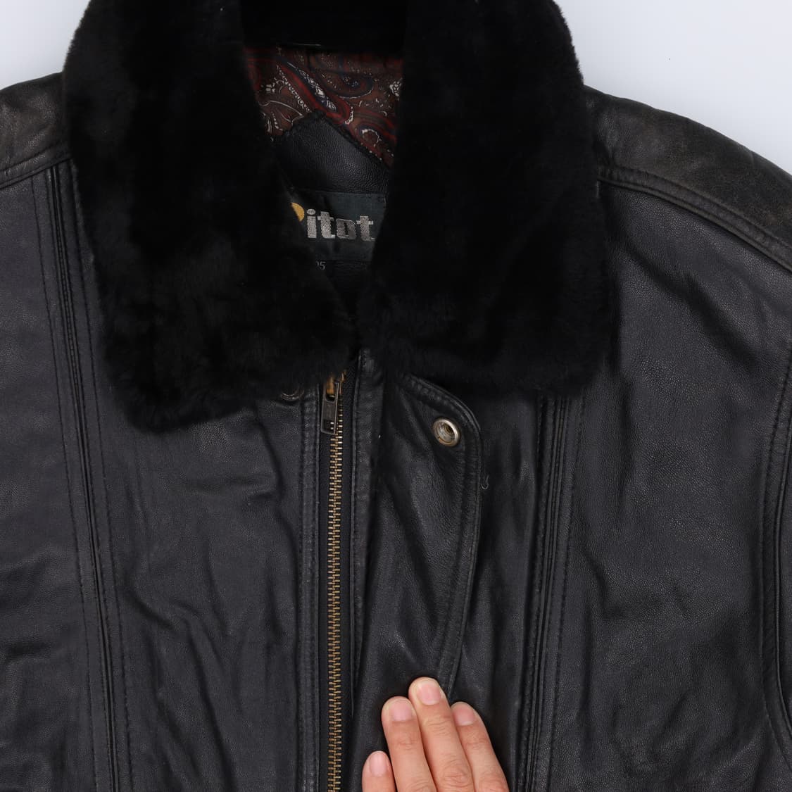 105 PITOT 양가죽자켓 0123H1 상품이미지3